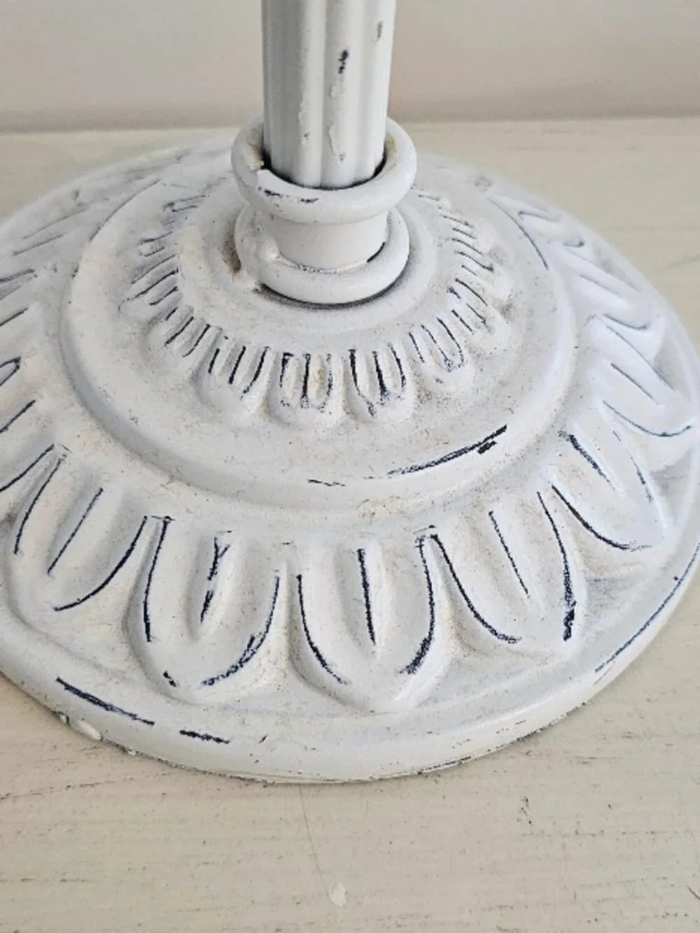 Hand Towel Holder Rack Ring Shabby Chic Distressed Weathered Cottage Bath